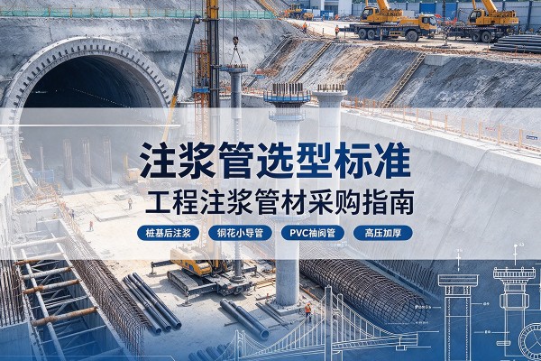 桦甸注浆管选型标准