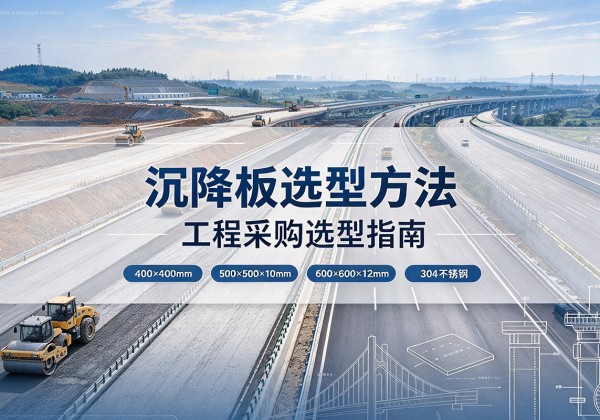 桦甸沉降板选择方法