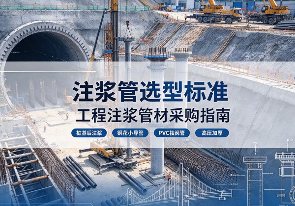 桦甸注浆管选型标准